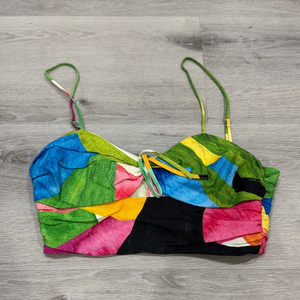 H&M Colorful Crop Top